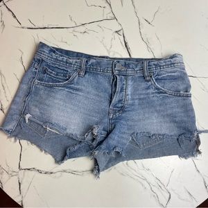 Free People Cut Off Jean Shorts
